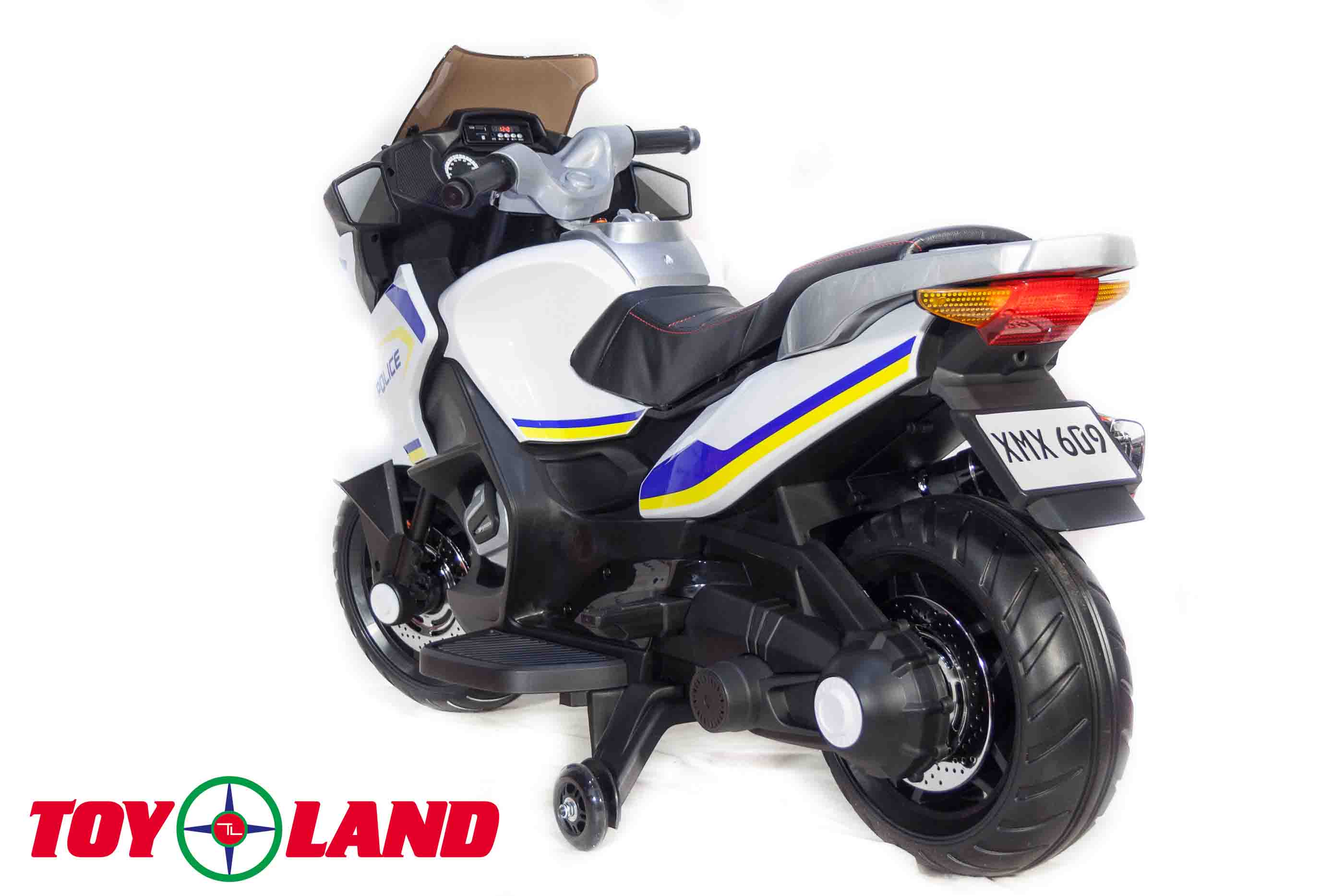 Мотоцикл Moto New ХМХ 609, полиция, свет и звук  